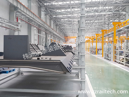 機(jī)車(chē)頂蓋立體存放架